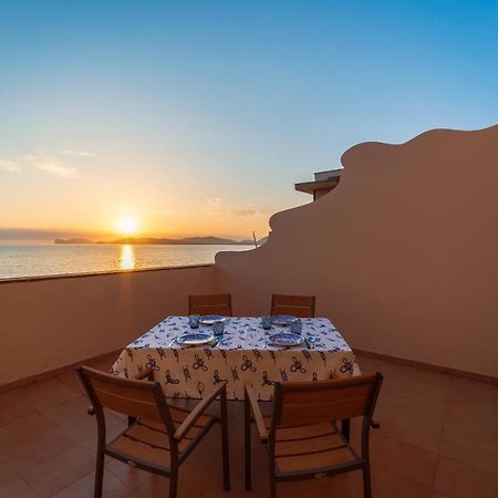 Sea Front Terrace Marco Polo Apartment Alghero Exterior photo